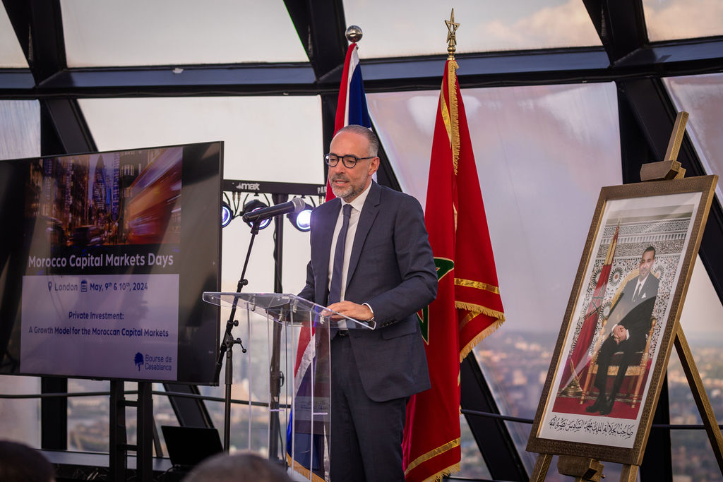📸 A captivating conference! 🎉

Yesterday's Morocco Capital Market Days event was nothing short of inspiring! 🇲🇦🌍

Stay tuned for more updates on Morocco's thriving capital markets journey! #MCMD #Morocco #UnitedKingdom 🚀