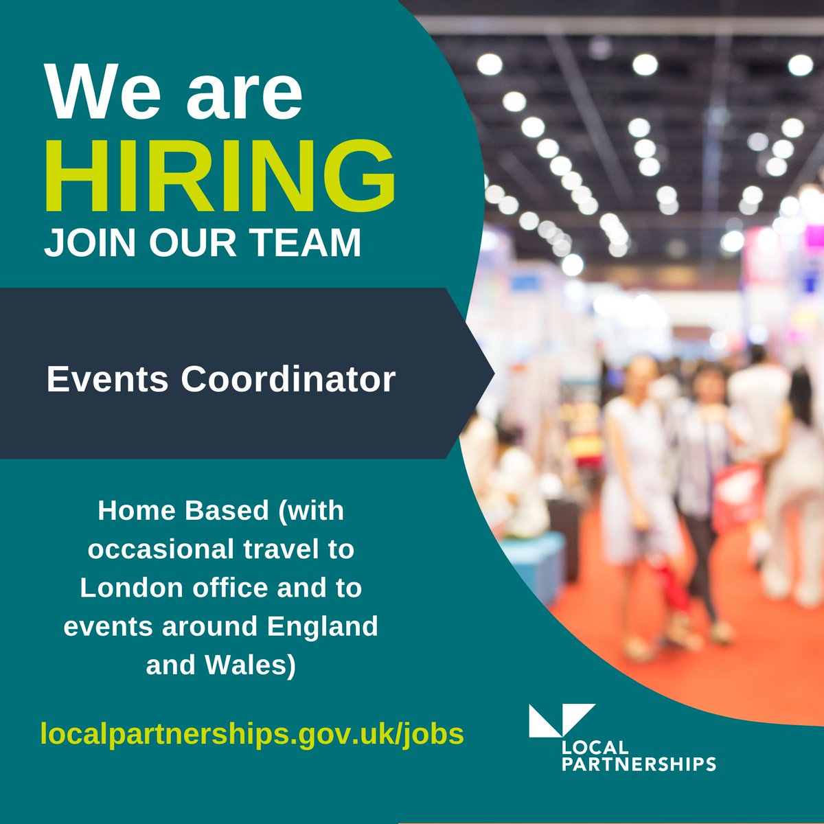 🌟 Events Coordinator role 🌟 We're thrilled to announce a newly created position within our Marcomms team at Local Partnerships - Events Coordinator! More info and apply here: localpartnerships.gov.uk/vacancies/even…