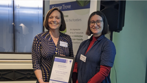 Congratulations to our very own Dr Carys Watts who has  won the @royalsociety of Biology's Higher Education Bioscience Teacher of the Year award 🥳

The award recognises leading educators at UK unis & the role they play inspiring the next gen 👉bit.ly/4bux5wf

#WeAreNCL