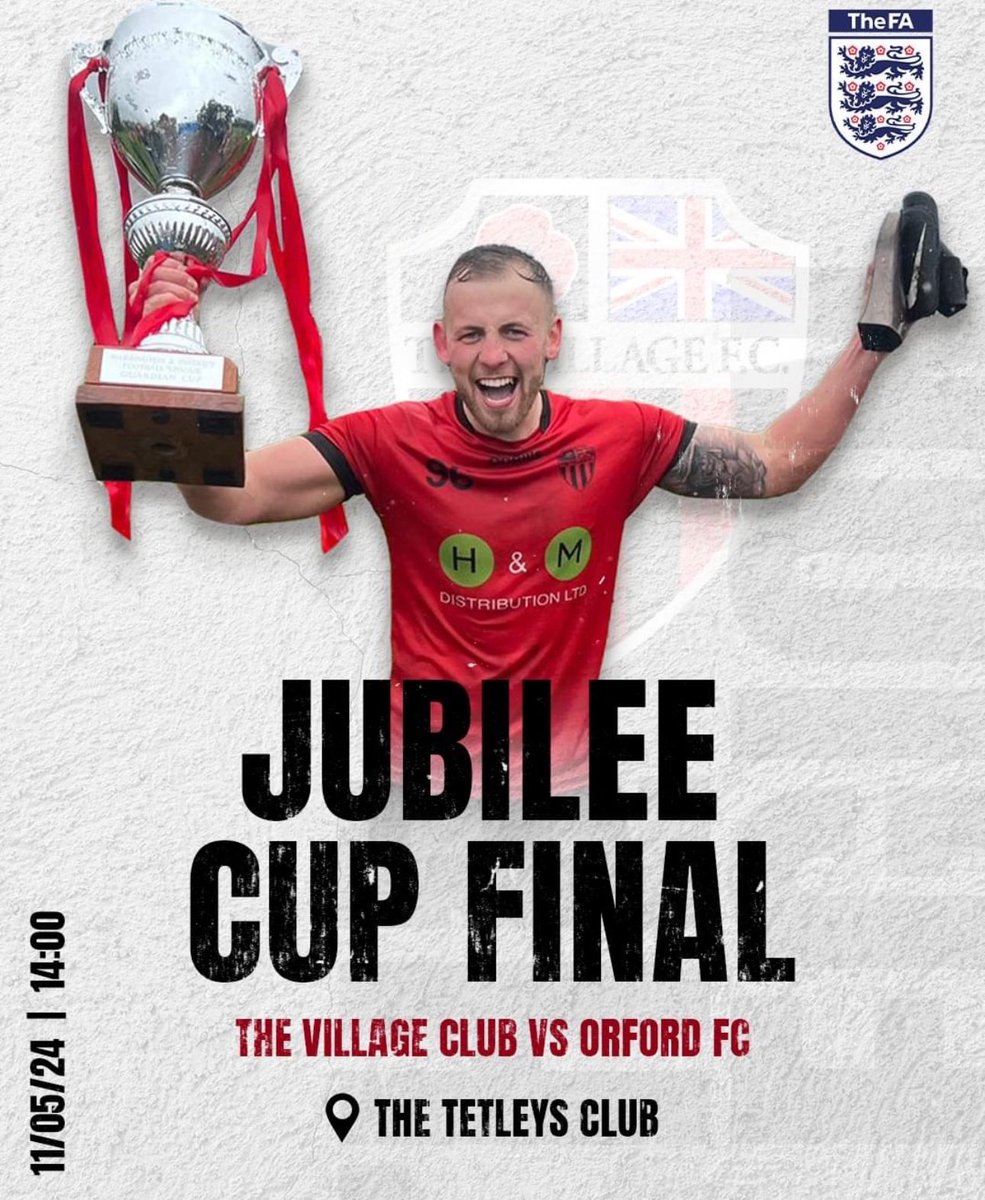 Another huge huge huge day for our football club and the chance for a cup double this year against a very strong Orford side, details below
#UpTheLegionFirm 🟥⬛️🟥⬛️