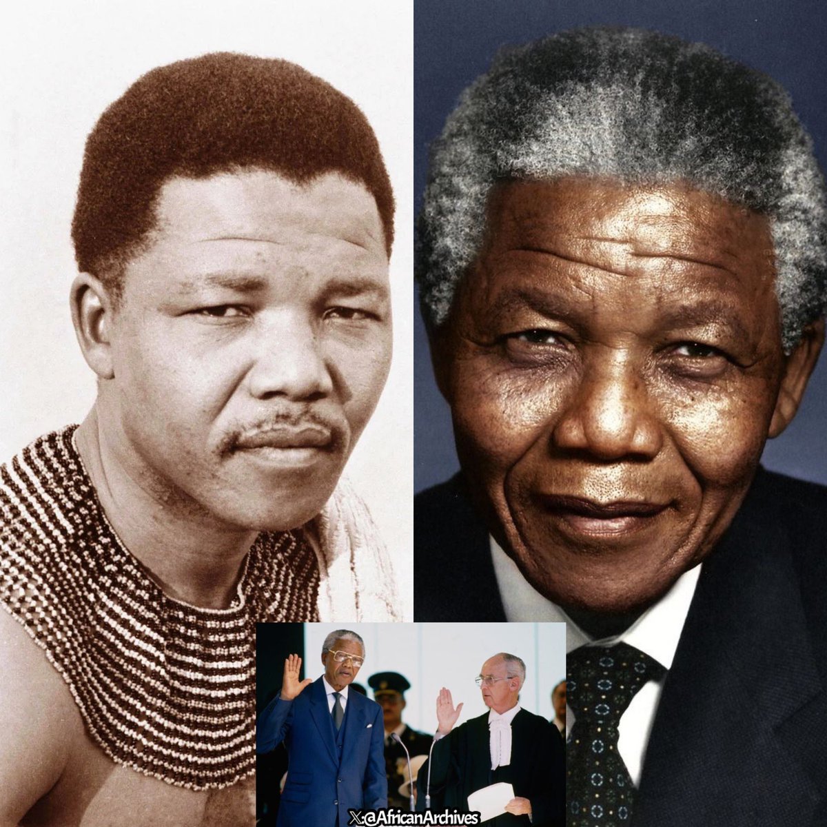 On this day in 1994, Nelson Rolihlahla Mandela was sworn in as the first black president of South Africa. —Nelson Mandela was a revolutionary leader of South Africa who stood against the apartheid regime in his country. Nelson Mandela was born on July 18, 1918, into a royal…