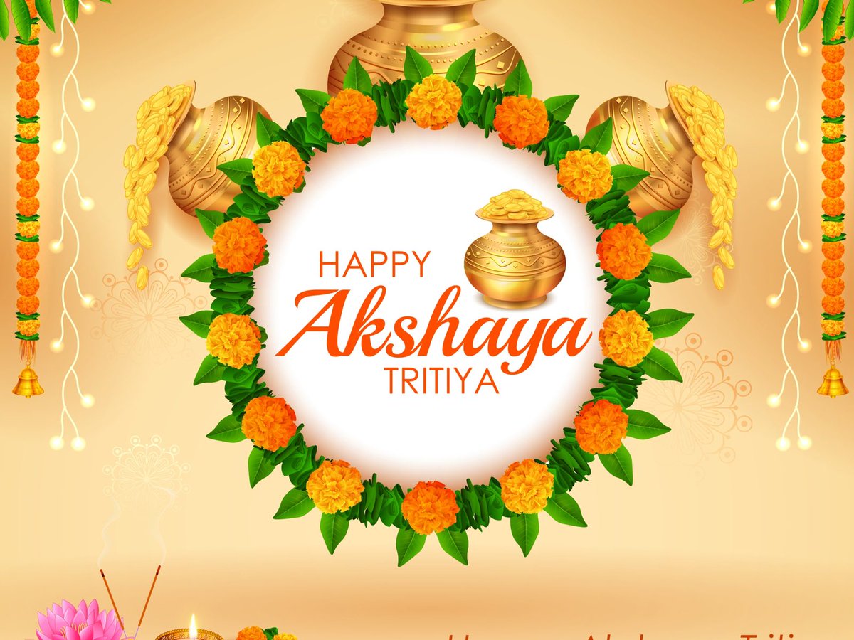 Happy Akshay Tritiya Everyone 💫