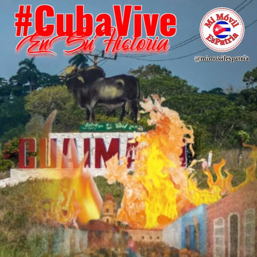 Buenos días 🇨🇺 #IslaRebelde La insurreción de #Guáimaro demostró de que estamos hechos los cubanos. #CubaViveEnSuHistoria #MiMóvilEsPatria