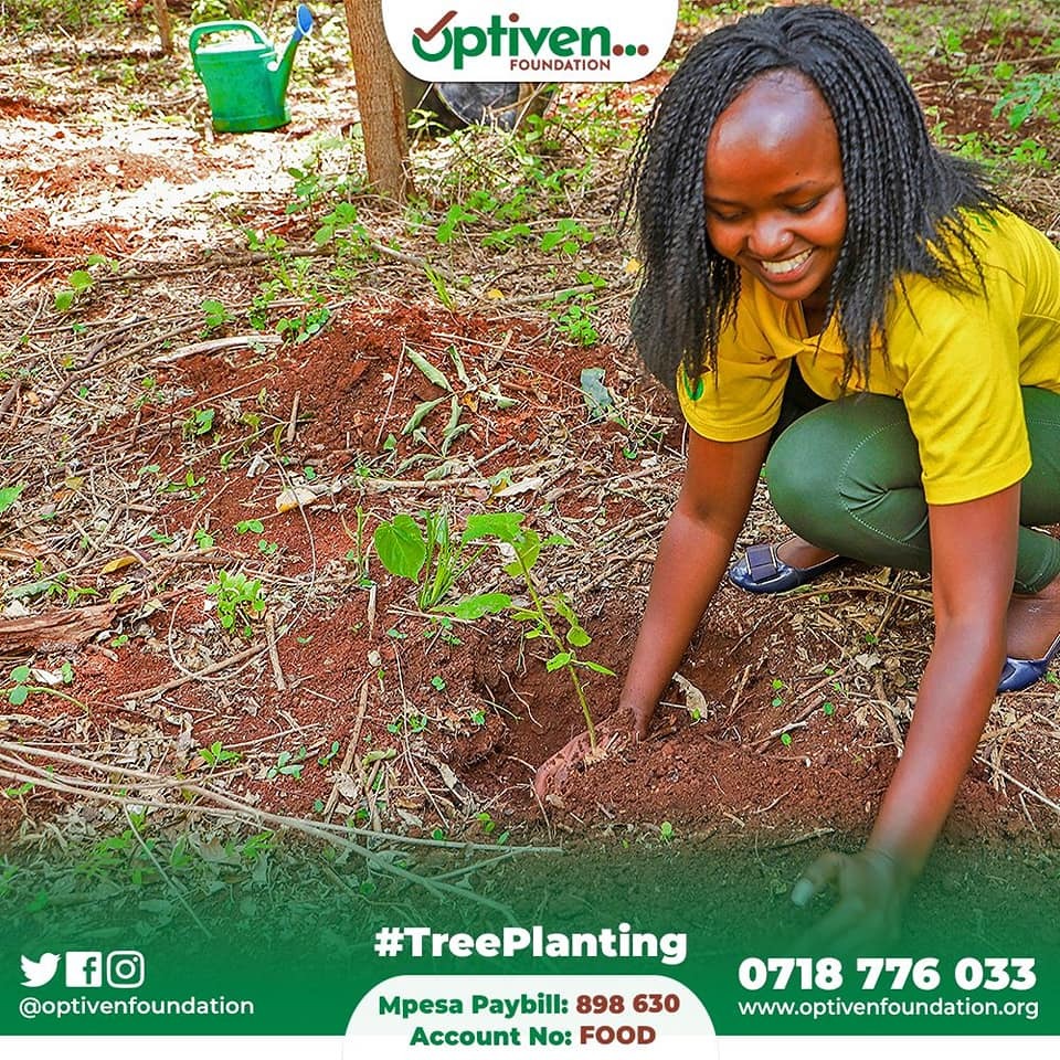 Join Optiven in making a lasting impact this National Tree Planting Day! Let's sow the seeds of a greener tomorrow together. #GoGreenNaOptiven #NationalTreePlantingDay