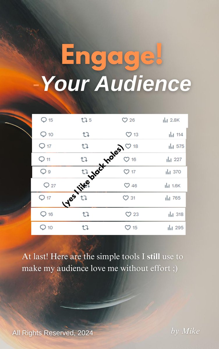 _itsmikehere's tweet image. At last it has come!

It&apos;s not fancy.
It&apos;s not expensive.
It&apos;s completely FREE.

(Re)Engage Your Audience EASY:

-Like
-Retweet
-Follow me so I can DM

I&apos;ll send you all the details in private
(no I&apos;m not sending you nud3s)