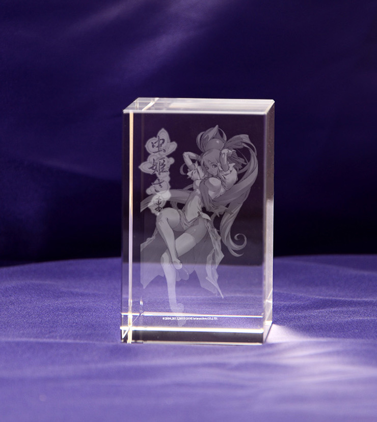 虫姫さま3Dクリスタルセット（エビテン限定特典付）