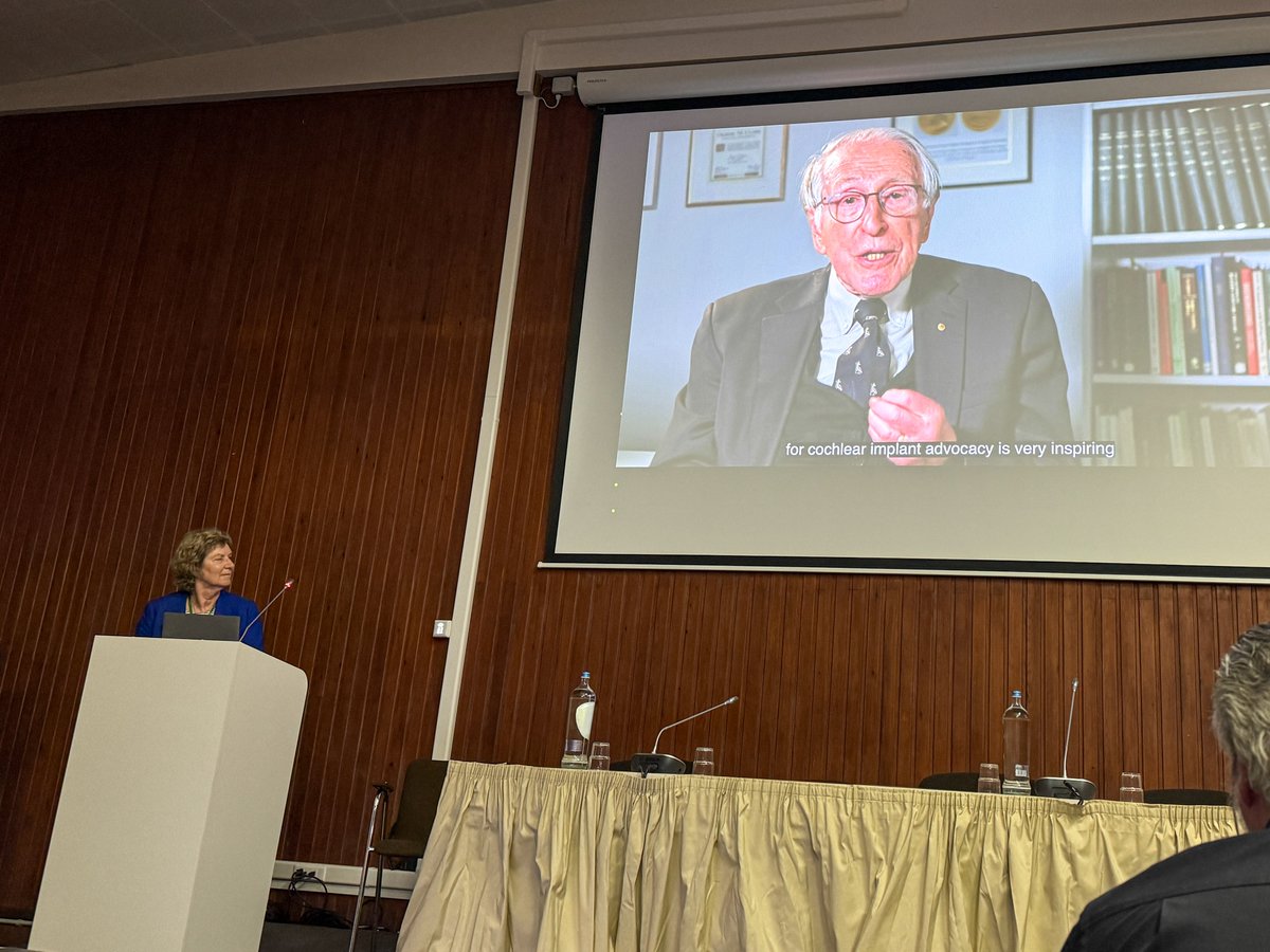 Cochlear Implant Pioneer Graeme Clark starts the CI Advocacy in Action Conference to inspire us all to advocacy for the life changing intervention of CI. Please watch his empowering message - youtube.com/watch?v=ExBvtx… 

#CIICABrussels2024 #AdvocacyInAction #CIICA
