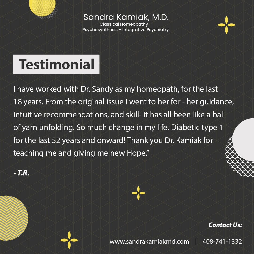 I have worked with Dr. Sandy as my homeopath, for the last 18 years. From the original issue I went to her for - her guidance, intuitive recommendations, and skill- it has all been like a ball of yarn unfolding. So much change in my life. #Homeopathy #HealingJourney #Review