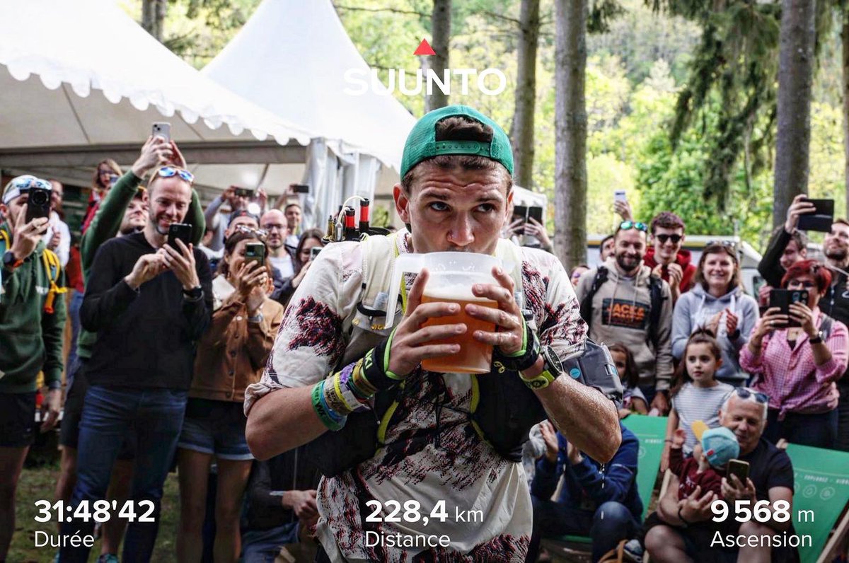 [⭐️ FINISHER • VVX / XGTV 2024 🌋] • Victoire 🏆 en 31 h 48 min et 1 grand pichet à l’arrivée 🍺 pour faire les 224 (228 pour moi) km | 9.570 m D+ 🏁 de cette eXpérience Grande Traversée Volcanic (By @Volvic_VVX ) 🌳 • Encore une fois… énormément de choses à raconter 😅