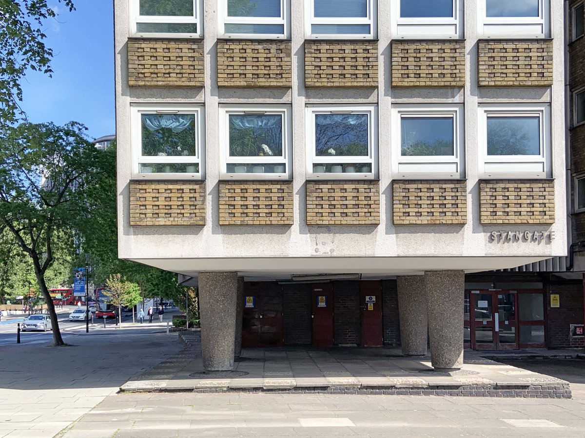 Stangate House, Lambeth 1964 William Fowler Howitt modernistlondon.co.uk/stangate-house…