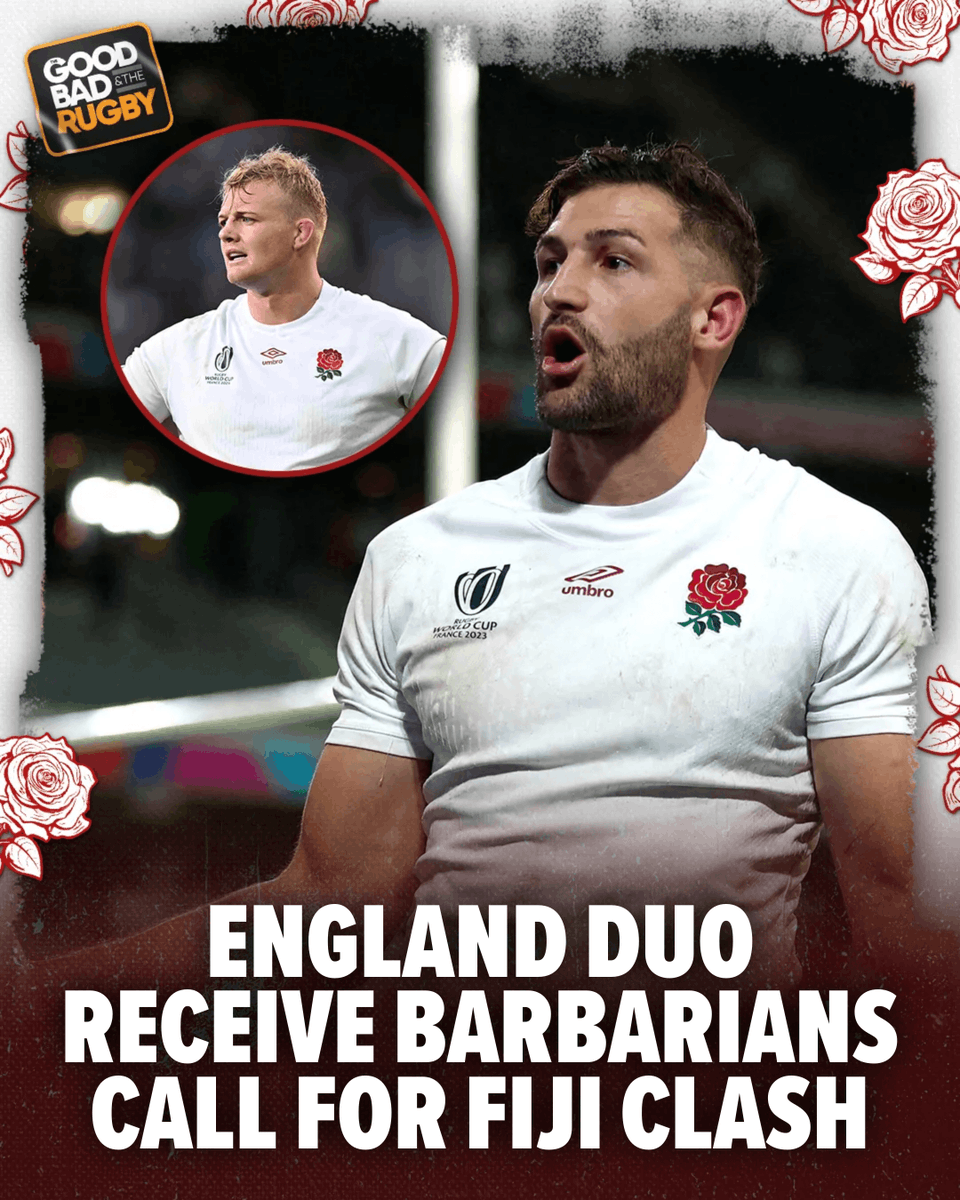 Jonny May and David Ribbans have joined the growing contingent of former England players set to play for the Barbarians squad facing Fiji at Twickenham this June! Who's excited for this clash? 🔥 #Barbarians #Fiji