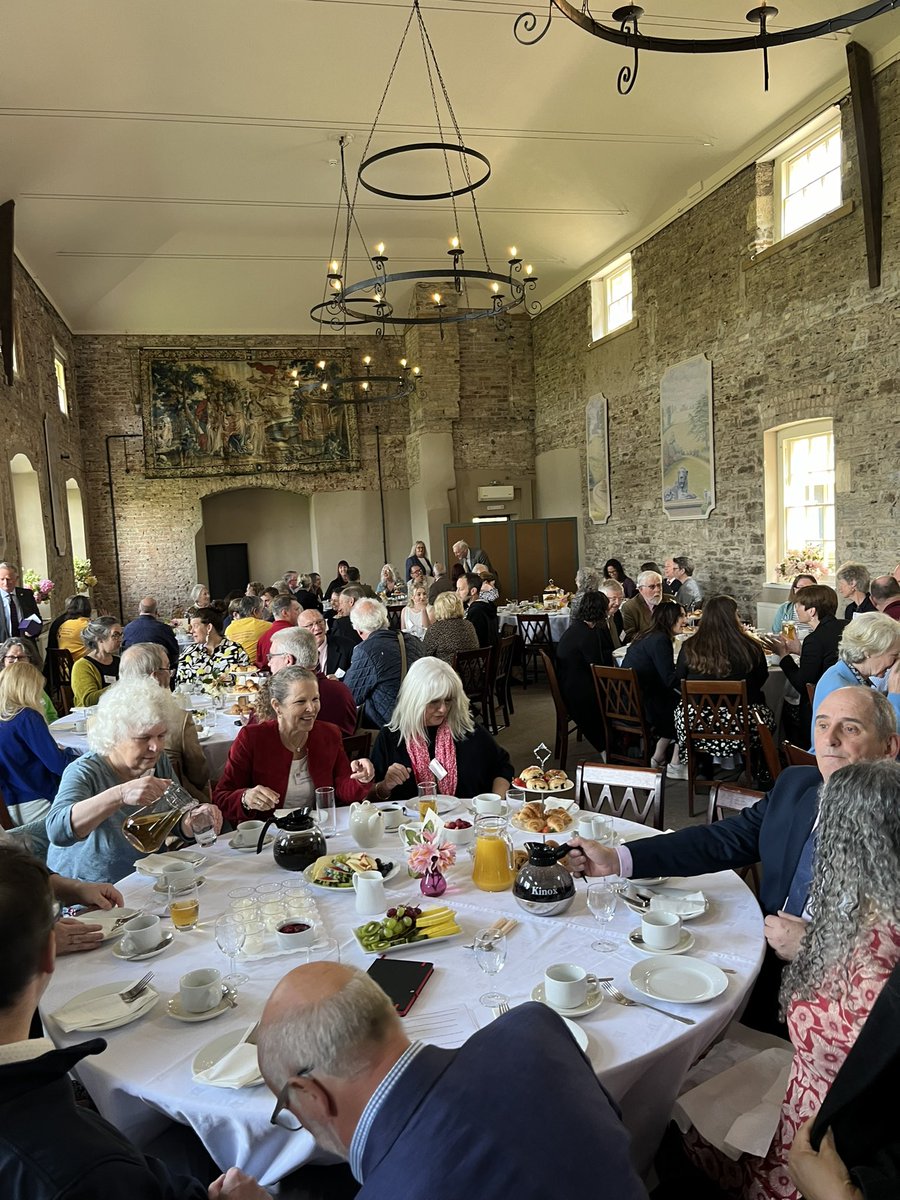 Great to see so many charities at our Charity breakfast in North Devon discussing challenges and solutions. We are fortunate to have such committed organisations