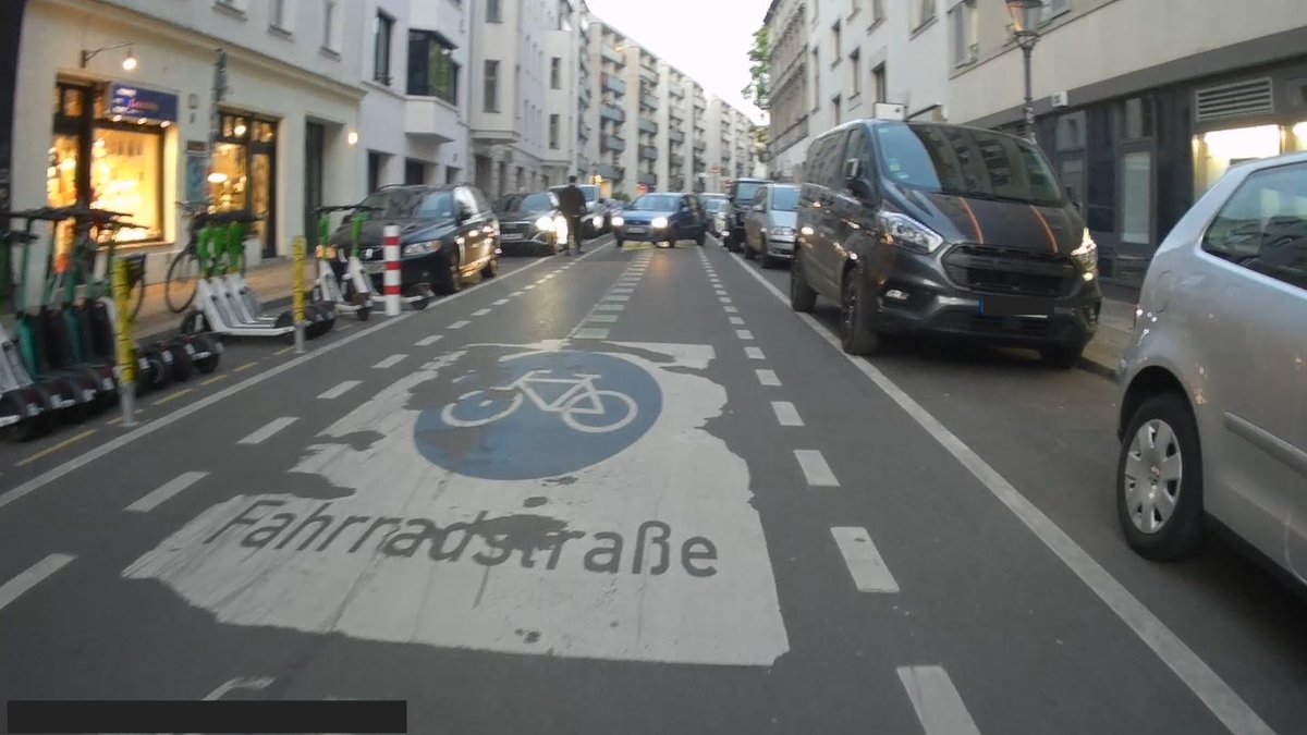 Symbolbild '#Fahrradstraße'