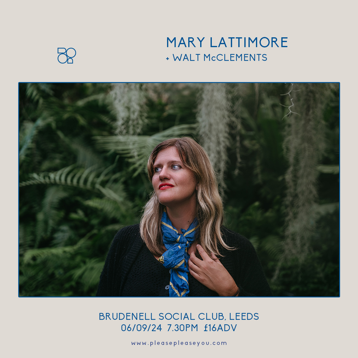 'Rain On The Road' - the new record from @marylattimore & Walt McClements is OUT TODAY and sounding stunning. ✨ She returns to The Brudenell this September + support from collaborator Walt McClements 🙌 On sale now! 👇 🤝 @PleasePleaseYou 🤝 ➡️ bit.ly/MaryLattimore-…