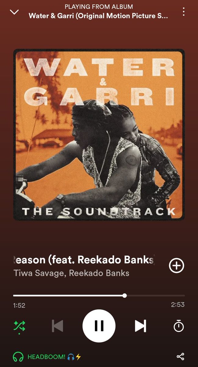 Tiwa steps in with a very sick verse 😭 and after @ReekadoBanks banks finish work on the song with that his second crazyyyyy verse....ahhh😭🔥🔥🔥🔥

@TiwaSavage and Reekado Banks can never go wrong! NEVER! 🔥