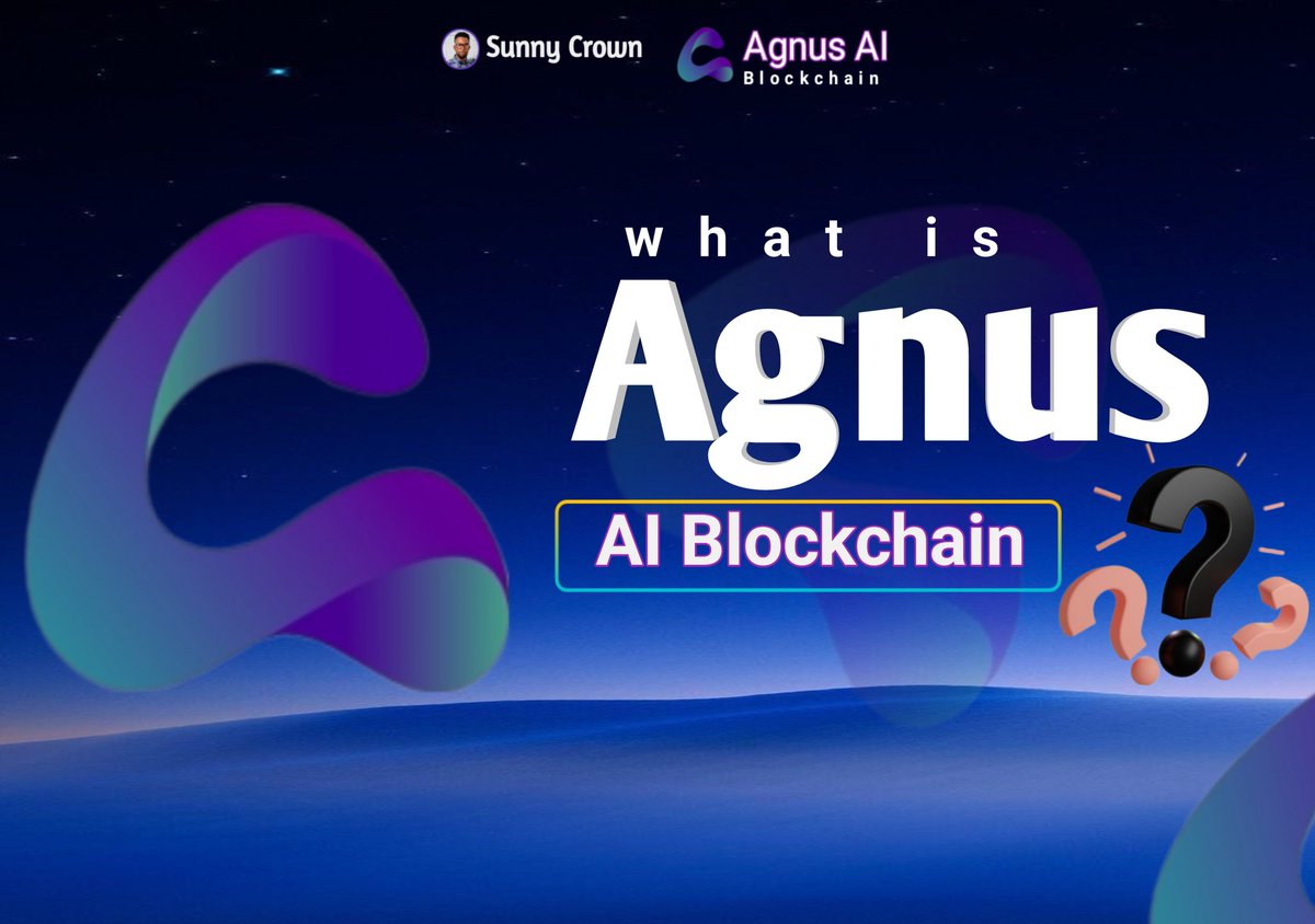 Samuelsimonsun1's tweet image. ➠What is #AgnusAIChain ?

@AgnusAIChain  revolutionizing blockchain with :

➤Proactive fraud detection, 
➤Smart contract optimization, and ➤Dynamic #DAO governance, 

setting new standards for security and efficiency.
