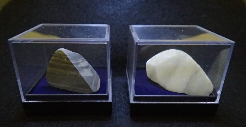 5/12地質の日イベント@水俣　出展紹介④
【熊本県博物館ネットワークセンター】
お気に入りの石をみがいちゃおう
2階の展望室では、外をながめながらヤスリを使った石みがき体験ができます。みがいた石はケースに入れてお土産に。
3cmくらいまでの大きさなら自分の石を持ってきてもOK。
#石
#地質の日