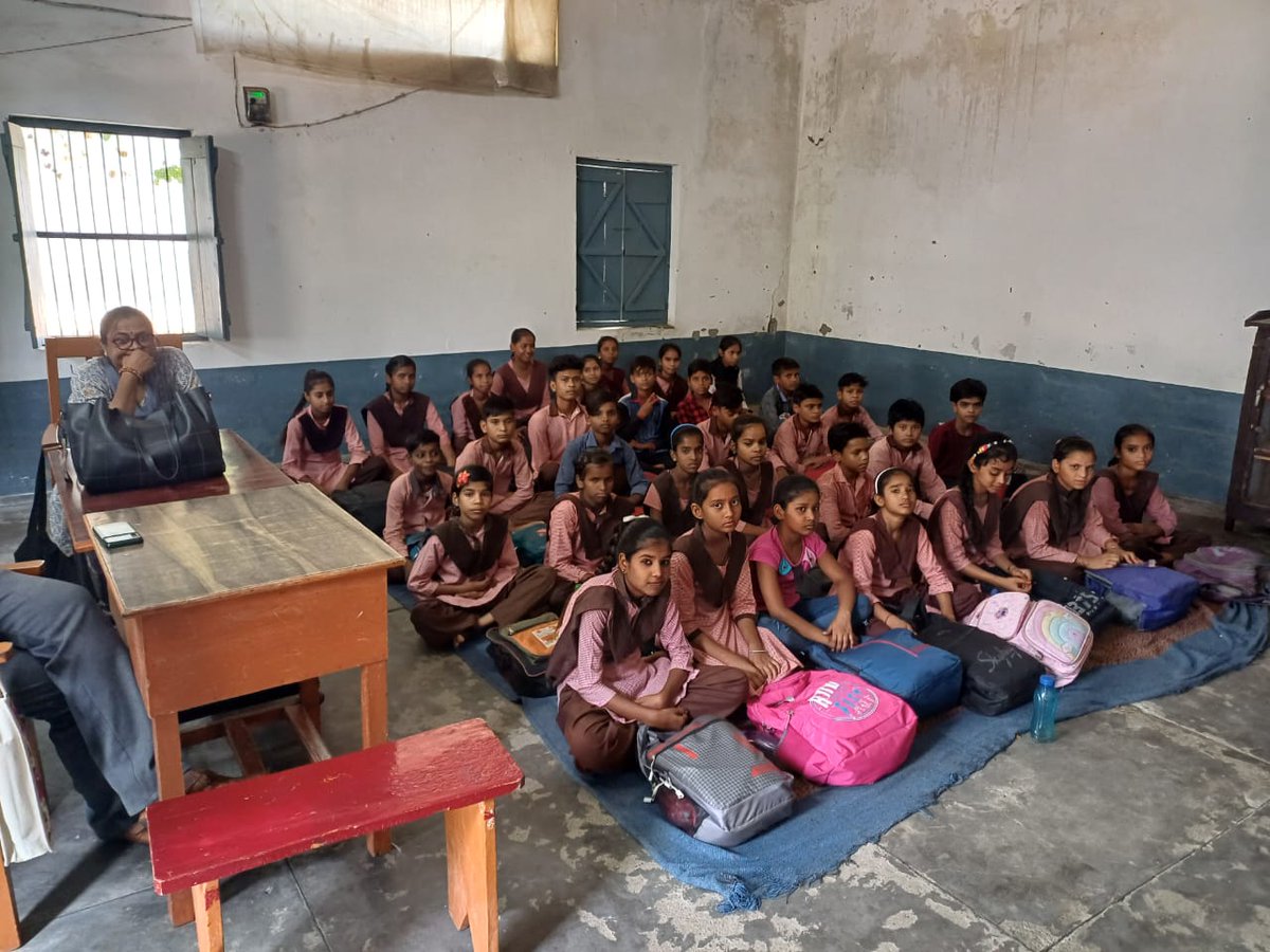 'Building brighter futures through education and compassion. 🌟✨ Join us at Shishu Niketan Junior High School, Shahjahanpur U.P where every child's potential is nurtured with care. Together, let's make a difference! #GurgiaCharities #EducationForAll #Empowerment'