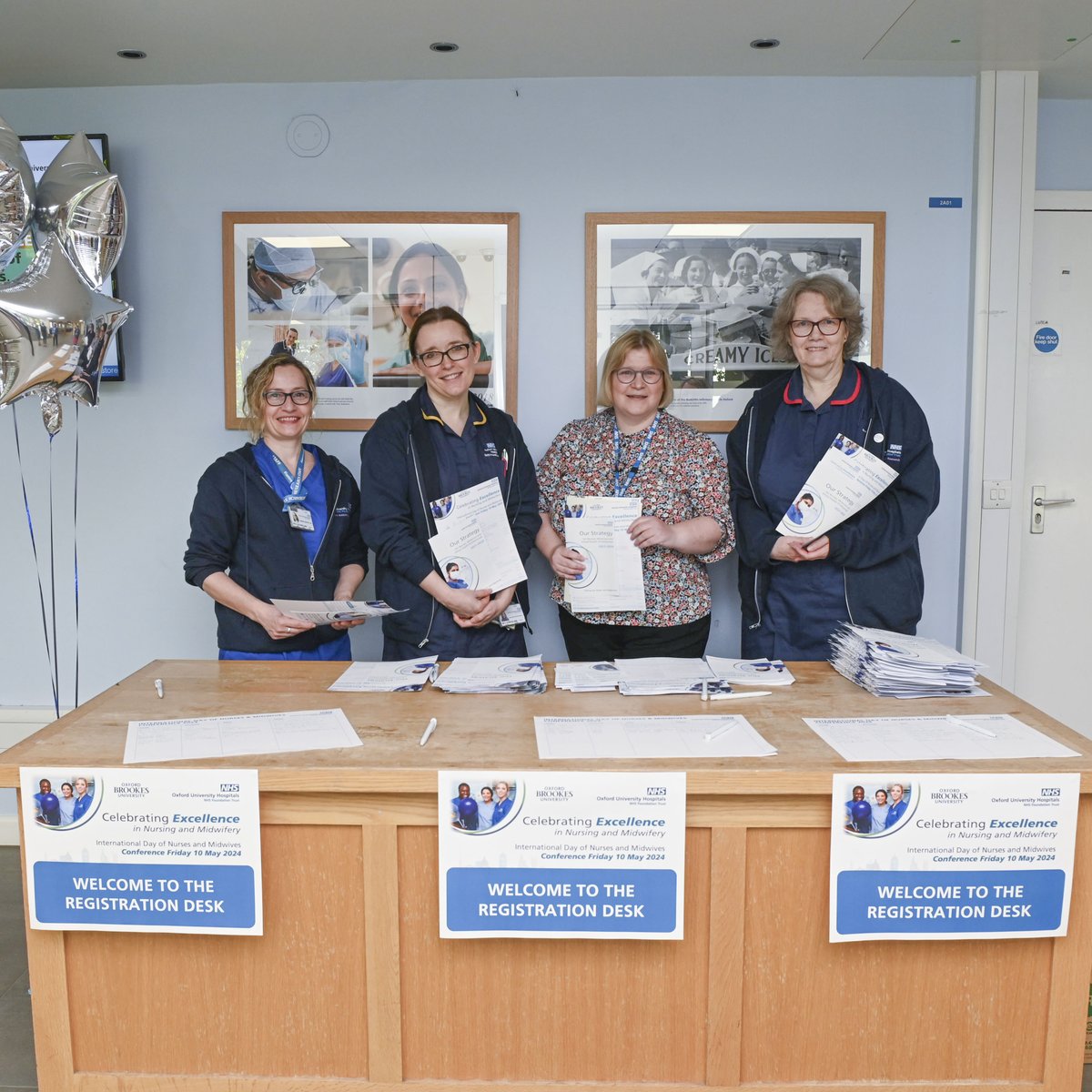 We are celebrating the excellence of our Nursing and Midwifery colleagues throughout the Trust today in our International Day of Nurses and Midwives Conference ✨