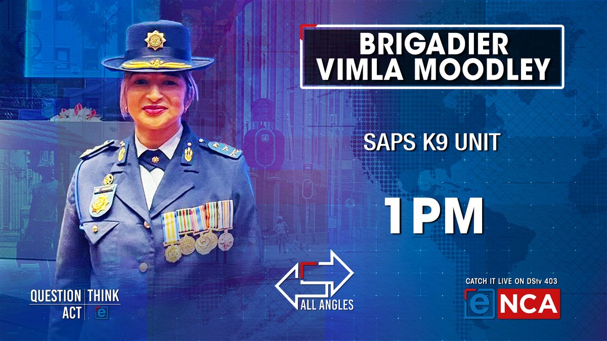 [COMING UP] SAPS K9 Unit's Brigadier Vimla Moodley unpacks what goes behind a search and rescue mission such as the one in George following the building collapse. She headed a K9 Unit team during rescue efforts in Turkey. Catch the interview live at 1pm on eNCA, channel #DStv403.