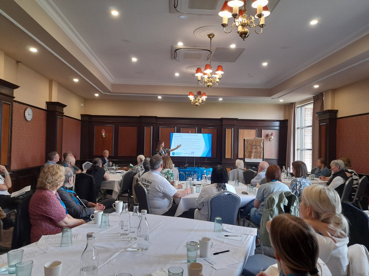 Information Day <a href="/Roy_Castle_Lung/">Roy Castle Lung Cancer Foundation</a>  <a href="/irwinmitchell/">Irwin Mitchell</a> underway. Great talks and discussions on screening, immunotherapy, chemotherapy and how treatment for lung cancer is improving..
thanks to Katie Henderson and all the teams involved.