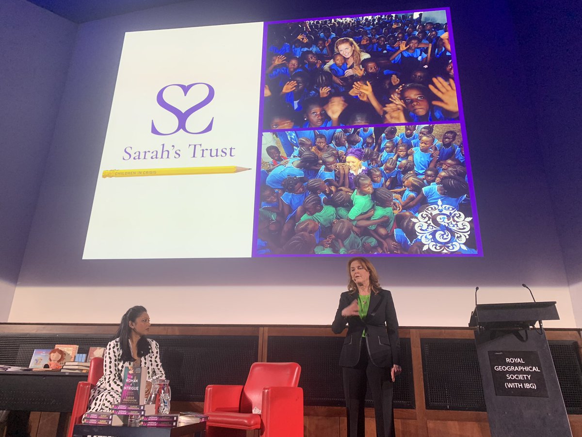 Thanks to Duchess  of York for inspiring us to be Good & Feel Good -  to be joyous, grateful, feel lucky & to love ourselves.  

@SarahTheDuchess 
@SarahsTrust 

#WomenOfIntrigue
#KCWCWomen 
#CancerResearch 
#charity