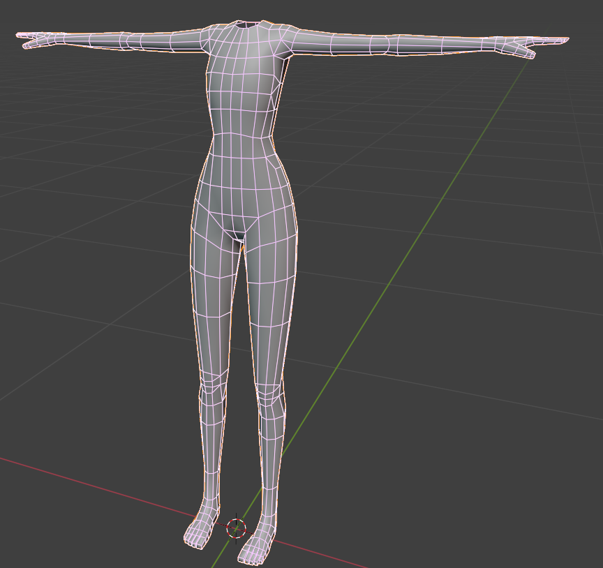 flairetic's tweet photo. low poly body update #blender #blender3d https://t.co/lJ2bYNhrBF
