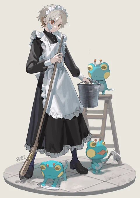 #メイドの日去年の再掲ですが 