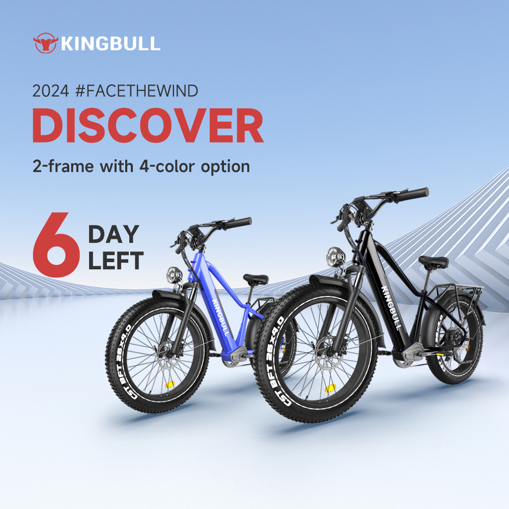 🚴Get ready to pedal into the season with ease. Explore city streets or hit the trails - Discover ebikes have you covered with 2-frame and 4-color🌈🌿

Stay tune to enjoy the best offer🎁🛒kingbullbike.com

#Kingbull #NewBikeRelease #FaceTheWind #BikeLife #ElectricBike