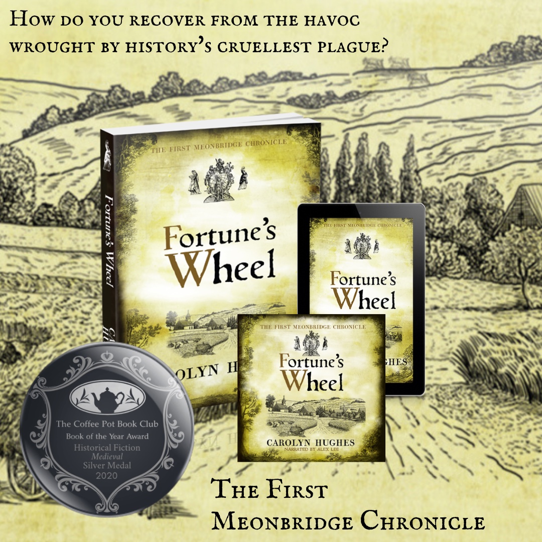 “The writing in this novel blew me away!... a wonderful spin on history” FORTUNE’S WHEEL, The First #Meonbridge Chronicle, Silver Medal, the Coffee Pot Book Club Awards 2020 for #Medieval #HistFic #KU #Paperback #Audible UK amzn.to/2IvevrZ US amzn.to/2EYbHT6