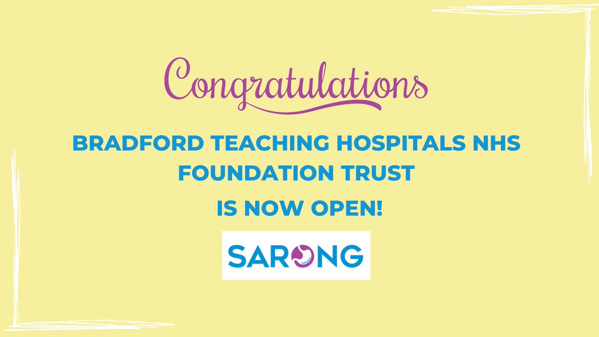 Amazing news! Another SARONG site is now open! Congratulations to @BRI_GI_research @CityOfResearch @BTHFT! Welcome to @ahmedelshaer387 and his team, looking forward to working with you!