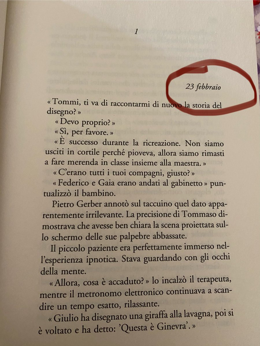 Sogno il giorno in cui, ad una presentazione di un nuovo libro, incontrerò @DonatoCarrisi e, trepidante, gli chiederò:
Perché sempre il #23febbraio ? 😂❤️📚