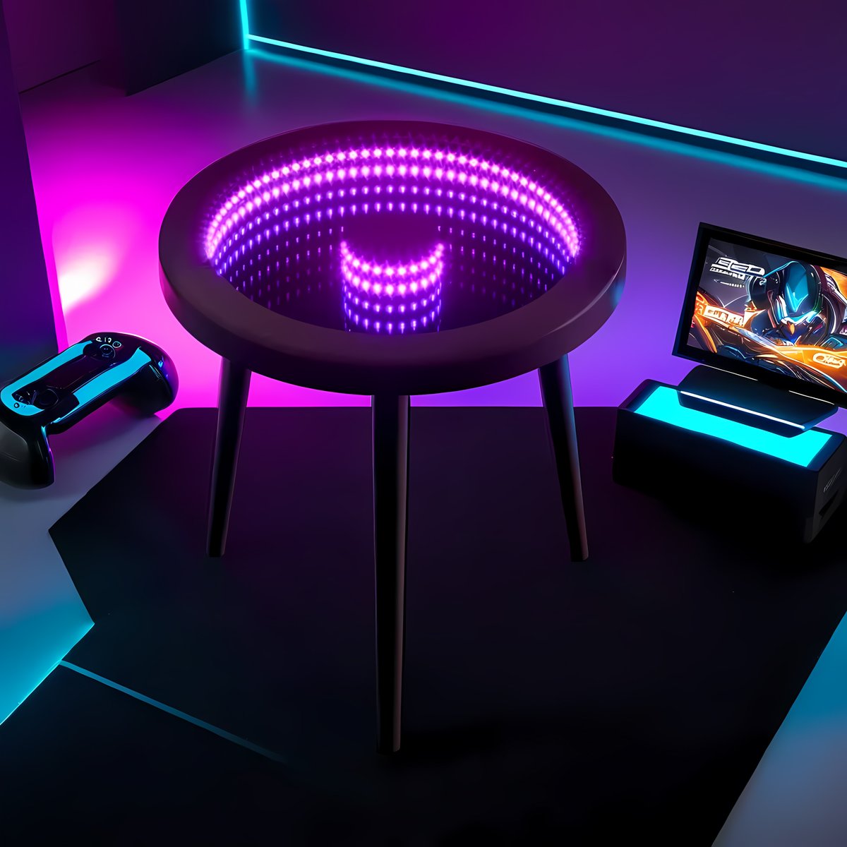 zenyarahome's tweet image. Coffee Table with LED Infinity Mirror.With its amazing physics effects, it will give you the impression that you are staring at an unending emptiness. wayfair.com/furniture/pdp/… #infinity #infinitytable #mirror #coffeetable #coffeetabledecor #furnituredesign #mirrors