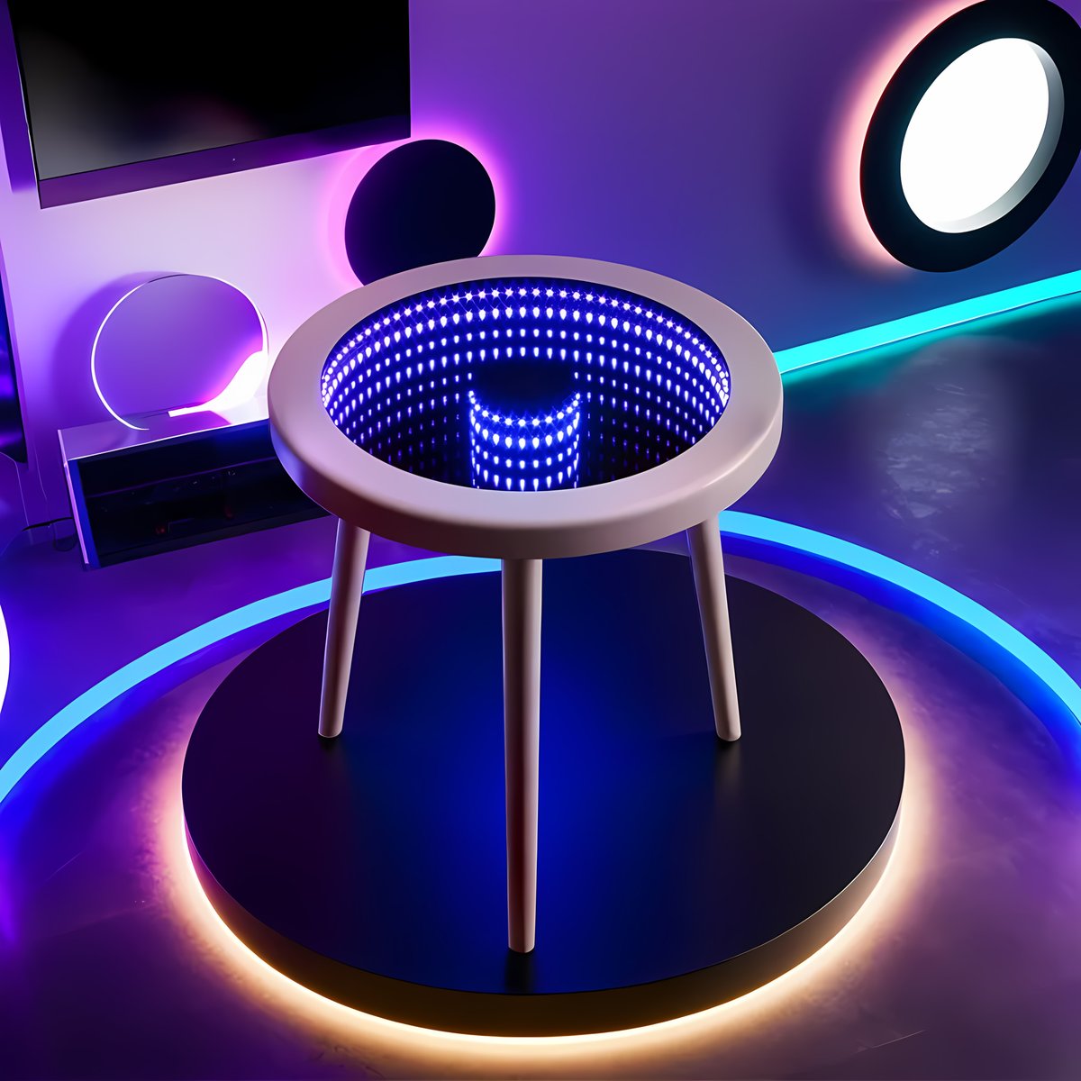 zenyarahome's tweet image. Coffee Table with LED Infinity Mirror.With its amazing physics effects, it will give you the impression that you are staring at an unending emptiness. wayfair.com/furniture/pdp/… #infinity #infinitytable #mirror #coffeetable #coffeetabledecor #furnituredesign #mirrors