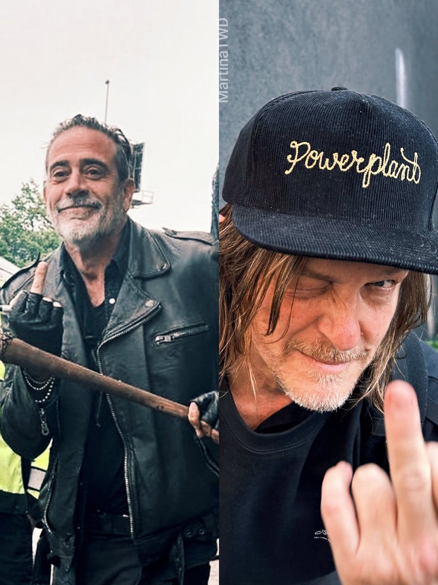 Happy flip off friday with my two favorites ♥️ 🖕🏻🖤

#NormanReedus #jeffreydeanmorgan