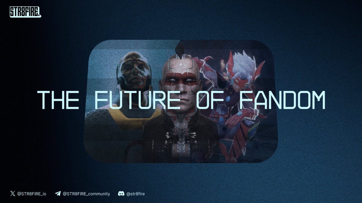 Empowering fandom with STR8FIRE🔥  

We're revolutionizing how fans engage with their favorite IPs.  

Through Web3 technology, we're giving fans the opportunity to take part in the content they love and actively contribute to the evolution of entertainment - shaping the future