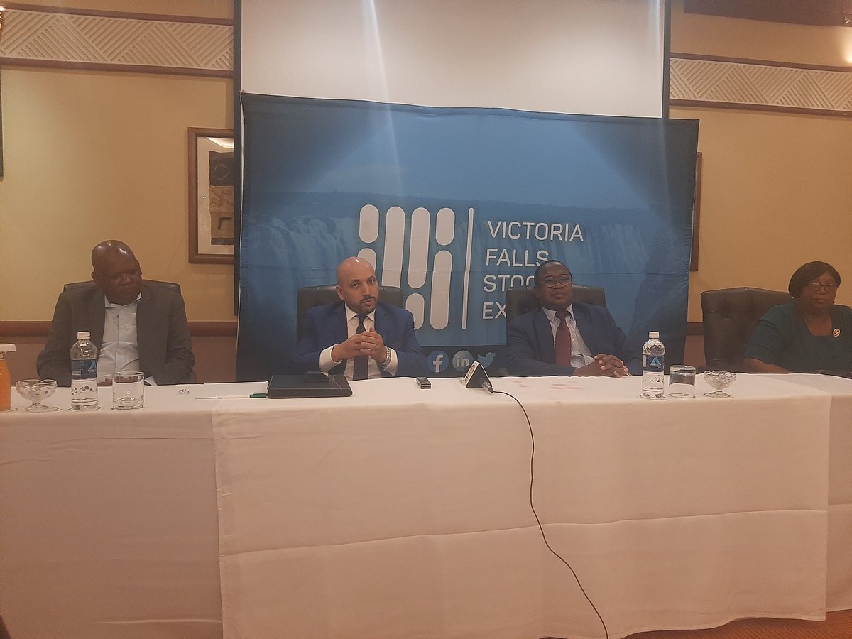 Trading can start from as little as $10 says Mr Abdalla at the launch of Contract for Difference on the Victoria Falls Stock Exchange @ZSE_ZW
