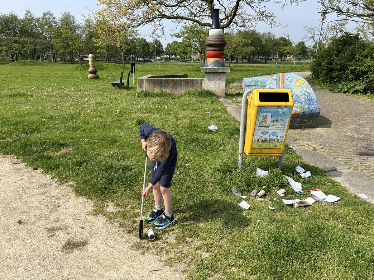 Cleanteam in actie. 👊 #Velsen