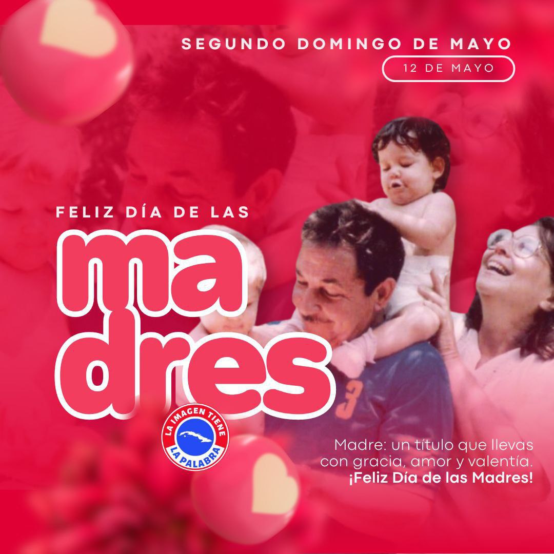 Feliz día de las madres.