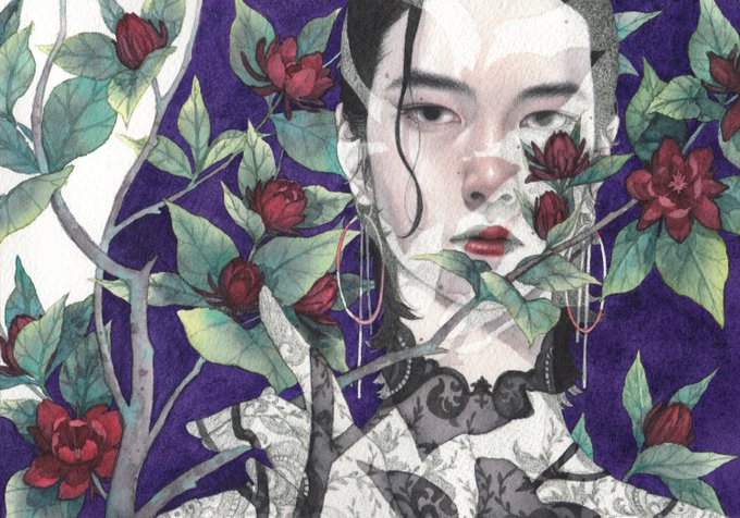 「red flower」 illustration images(Latest｜RT&Fav:50)