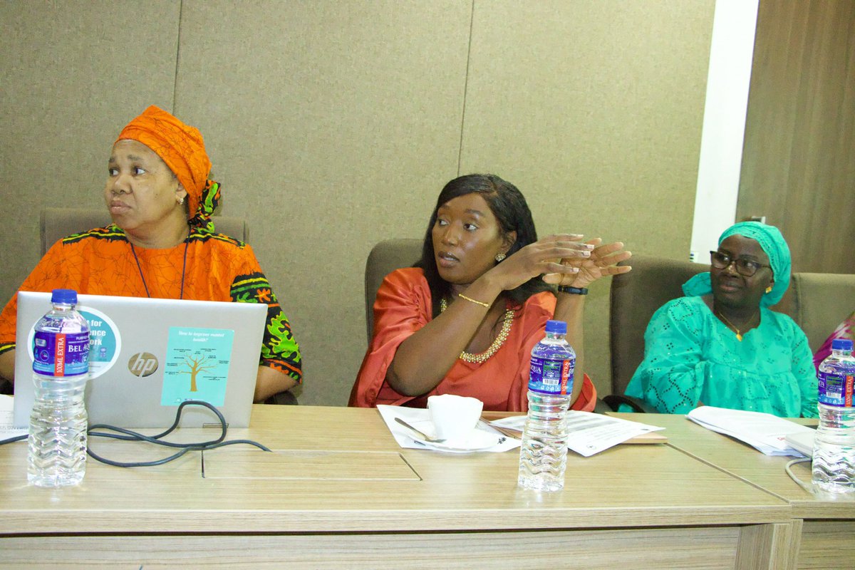 Dr Babanding Daffeh and Halimatou Jallow presented the health complications of FGM/C. Each of the organisations submitted their position paper to the Committee as part of the requirements. The occasion was witnessed by other members of the CSOs and Partners.