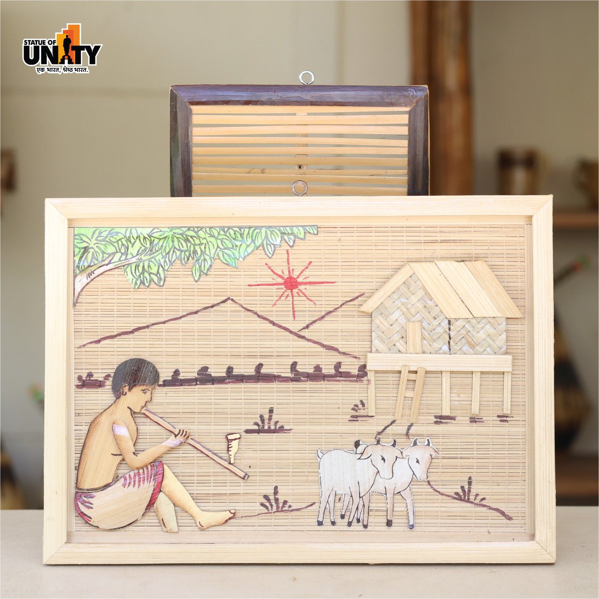 Discover the artistry of bamboo at #EktaNursery's craft shop, where every creation tells a story of tradition and sustainability  

Dive into a world of eco-friendly elegance at the #StatueOfUnity and plan your visit to #EktaNagar today!!

#BambooCrafts #SustainableArtistry…