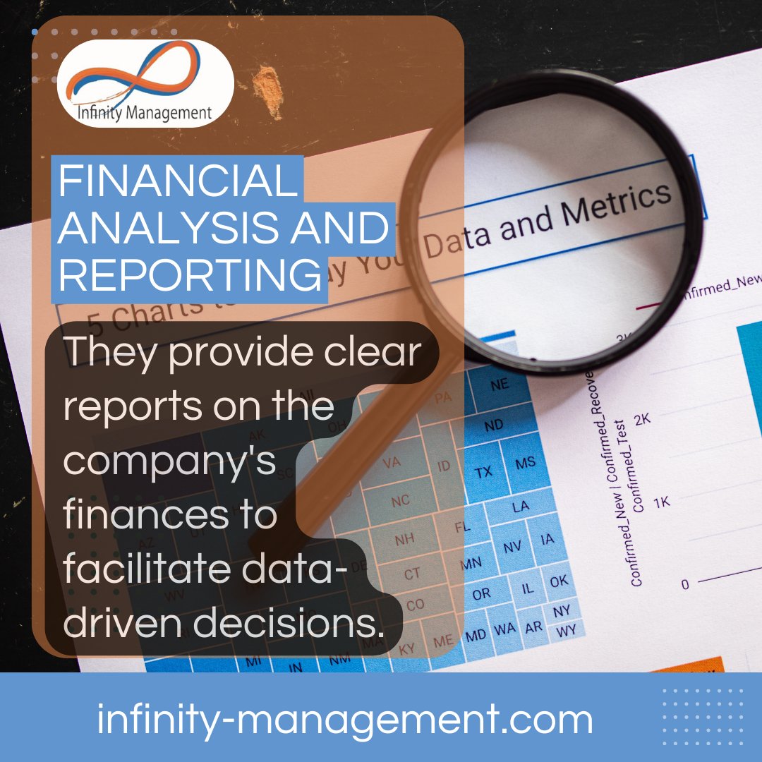 📊 Stay Ahead with Precise Financial Insights! 🌟 Our financial advisors provide detailed, clear financial analysis and reports, empowering you to make informed decisions that drive success. Know your numbers, grow your business! #FinancialAnalysis #infinitymanagementdfw