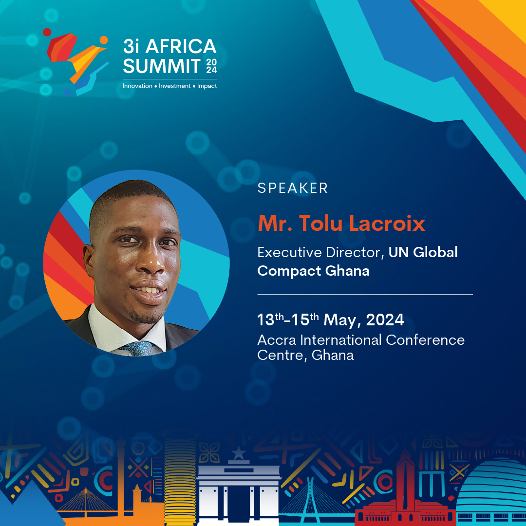 The #3iAfricaSummit is here! 👏We are pleased to announce that our Executive Director, Mr. Tolu Lacroix will be a speaker at the #3iAfricaSummit happening from 13th -15th May at AICC To register, visit: 3iafrica.com/registration/ #gcn_ghana #fintech #greenfinance #3iAfricaSummit