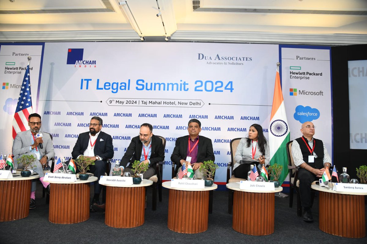 HPE India (@hpe_india) on Twitter photo We are proud to partner with <a href="/AmchamIndia/">AMCHAM India</a> for IT Legal Summit 2024 hosting Abhishek Singh, Additional Secretary, & Sanket S Bhondve, Joint Secretary <a href="/GoI_MeitY/">Ministry of Electronics & IT</a>, & industry experts where they shared perspectives on the critical intersection of technology, legal frameworks, & AI. We are proud to partner with <a href="/AmchamIndia/">AMCHAM India</a> for IT Legal Summit 2024 hosting Abhishek Singh, Additional Secretary, & Sanket S Bhondve, Joint Secretary <a href="/GoI_MeitY/">Ministry of Electronics & IT</a>, & industry experts where they shared perspectives on the critical intersection of technology, legal frameworks, & AI.