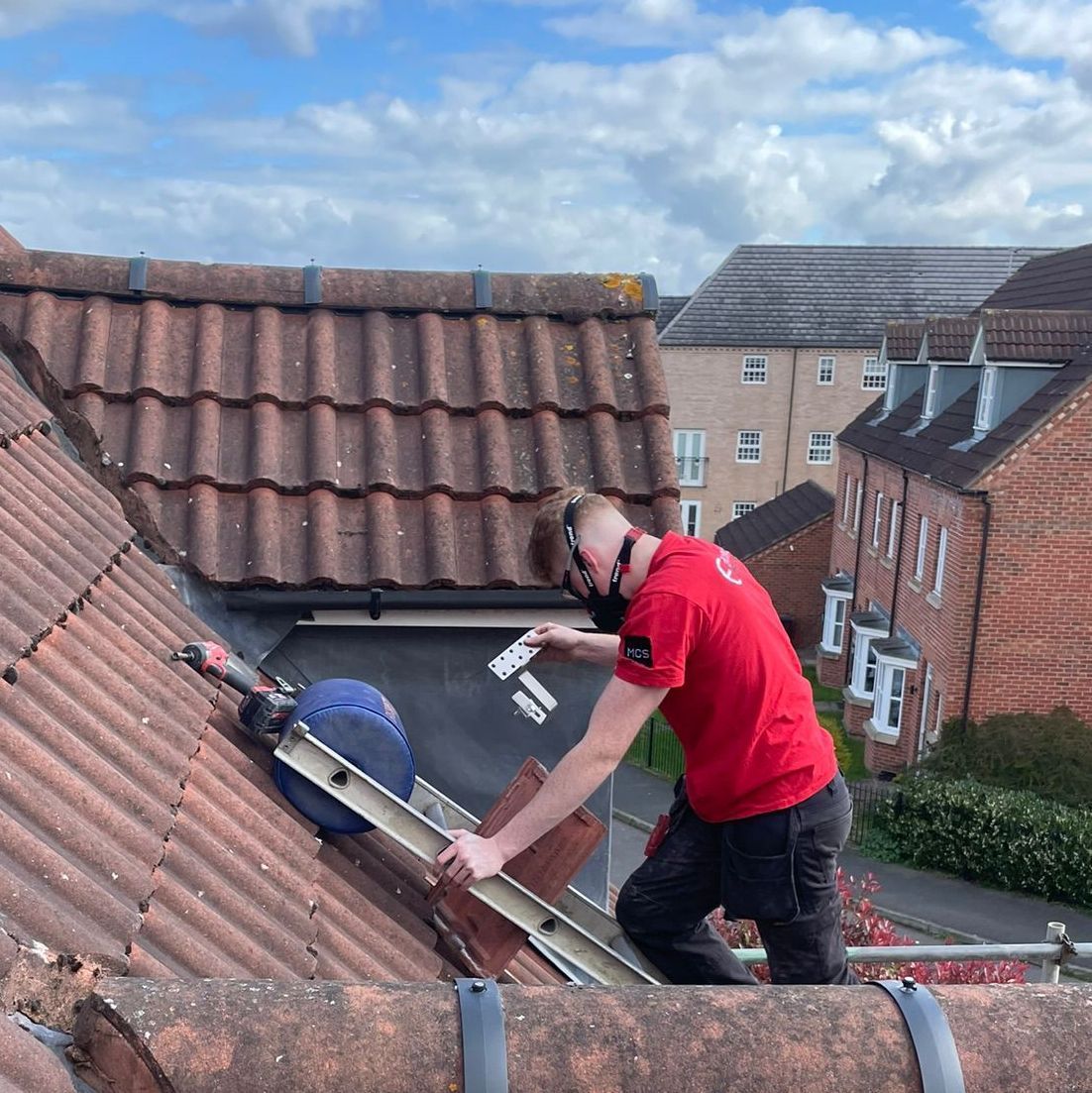Louis is busy preparing the roof ready for the panels to go up.

#SolarPVInstalleroftheyear2023 #solarPV #solarpanels #electricianinderby #chellastonelectrician #derby #electrician #solarbusiness #solarenergy #cleanenergy #solarpvsystem #energysolutions #solarpower