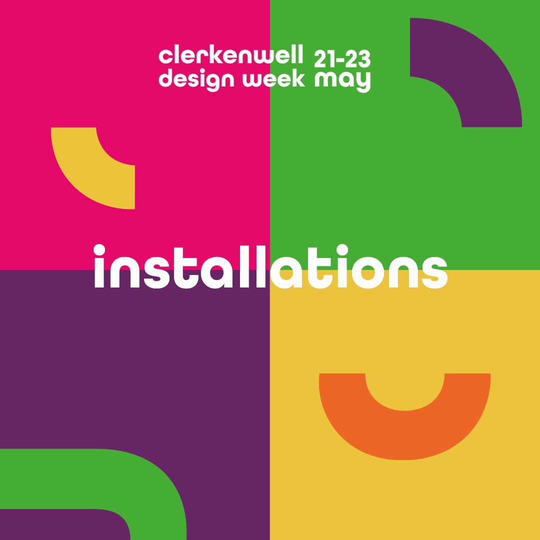 Get set to see the streets of #CDW2024 be completely transformed into a unique art experience as multiple artists and designers come together to create striking spectacles for you to see, feel, explore and be inspired by 🤩