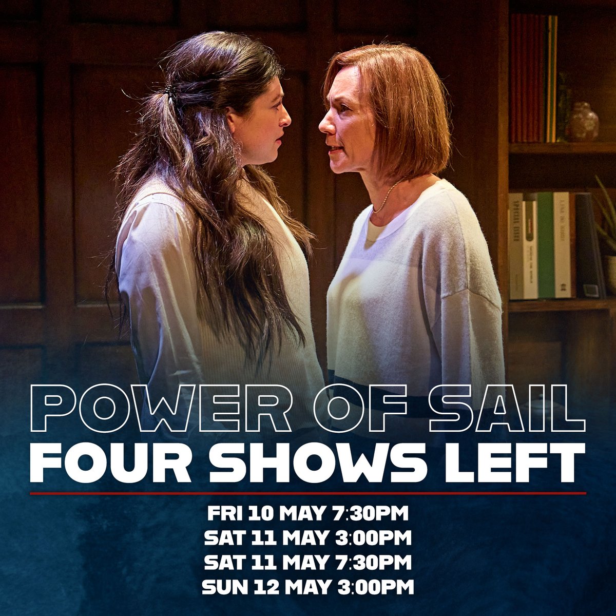 FINAL CHANCE TO SEE POWER OF SAIL🎓 Limited tickets remaining: 🎟️ bit.ly/power-of-sail
