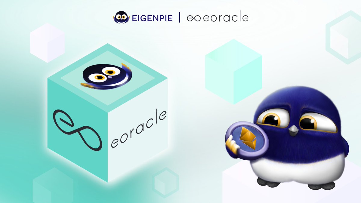 Eigenpie is collaborating with @eoracle_network's AVS on @eigenlayer by delegating up to $800M worth of restaked $ETH and LSTs.⚙️ eoracle is a programmable data layer that extends Ethereum Proof of Stake to connect smart contracts with real-world data.🌐 Through the delegation…