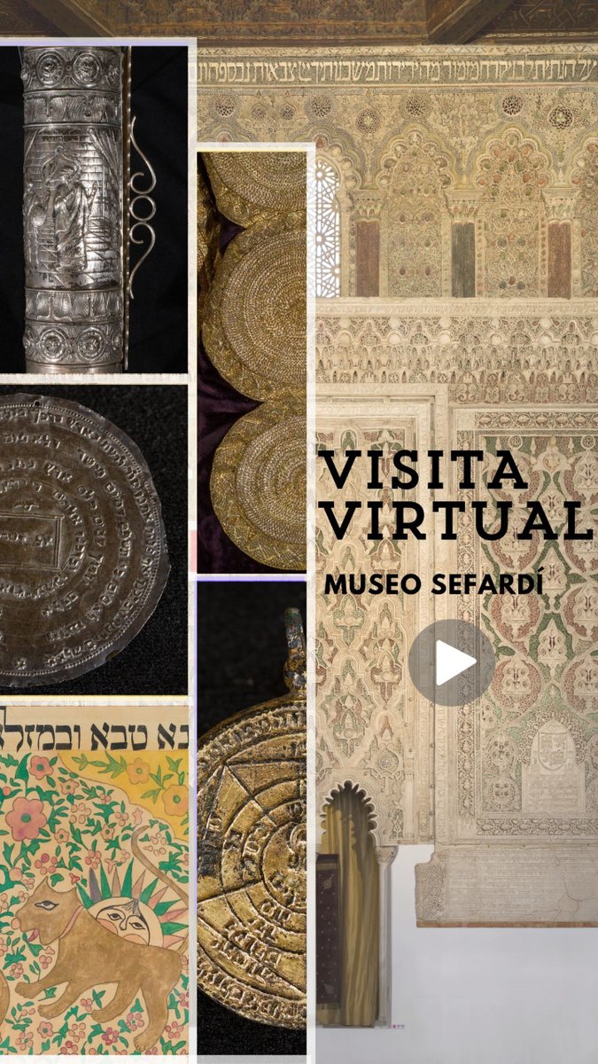 ❗ ¡NOVEDAD!

✨ Los Museos Estatales estrenan visitas virtuales. Entre ellas podéis visitar la nuestra, en la que es posible conocer en profundidad numerosos aspectos del Museo Sefardí, sus yeserías y sus piezas más relevantes.